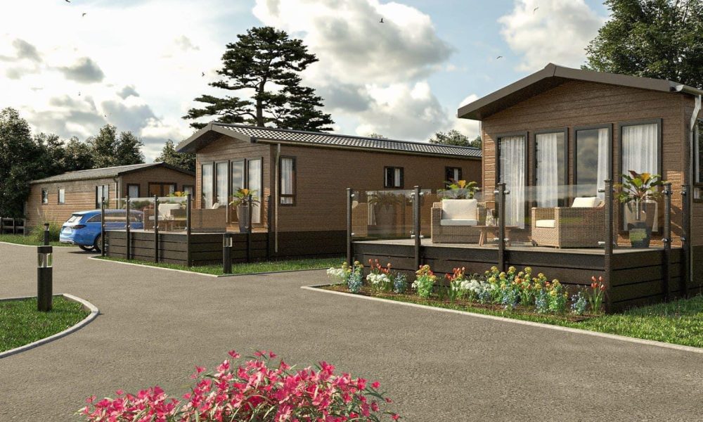 epworth fields holiday park in lincolnshire lodge estate front